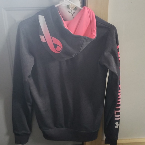 under armour breast cancer awareness hoodie